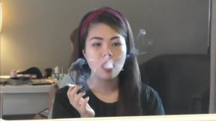 Smoking Asian 4