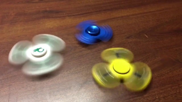 Beautiful lesbian fidget spinner threesome