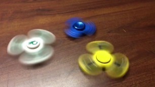 Beautiful lesbian fidget spinner threesome